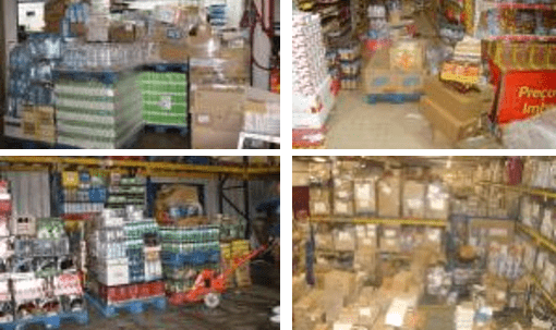 disorganised storage area